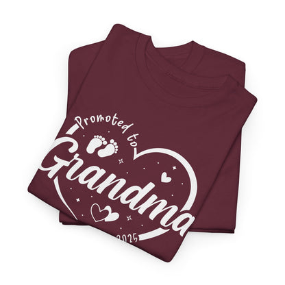 Promoted to Grandma Est 2025 Soon to be Grandma Mothers Day T-Shirt