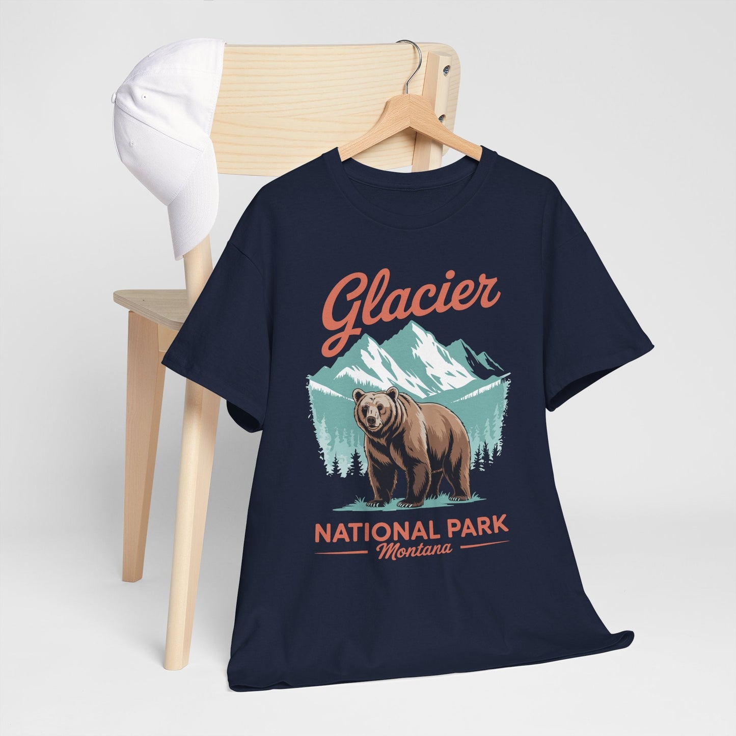 Glacier National Park retro T-Shirt