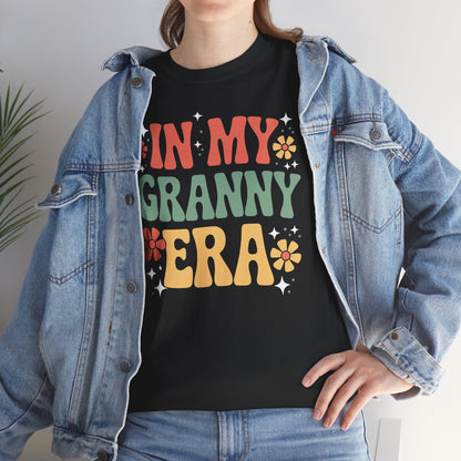 In My Granny Era Funny Sarcastic Groovy Retro Mothers Day T-Shirt