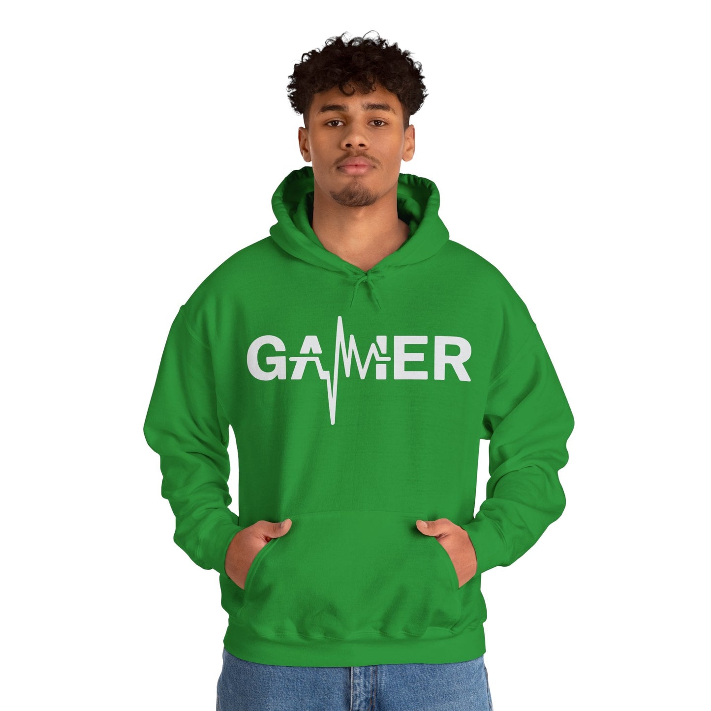Gamer Heartbeat Video Games Graphic Hoodie