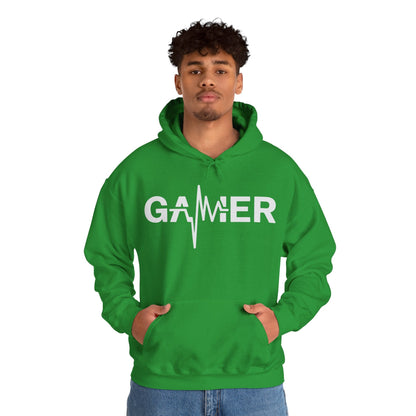 Gamer Heartbeat Video Games Graphic Hoodie