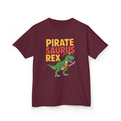 Pirate Saurus T-Rex Dinosaur Funny Halloween Costume Boys T-Shirt