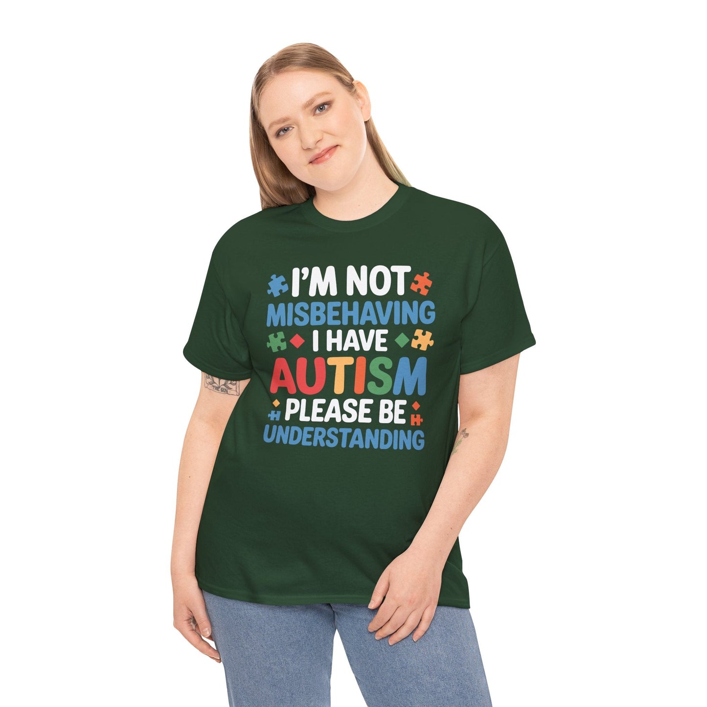 Autism Awareness I'm Not Misbehaving I Have Autism T-Shirt