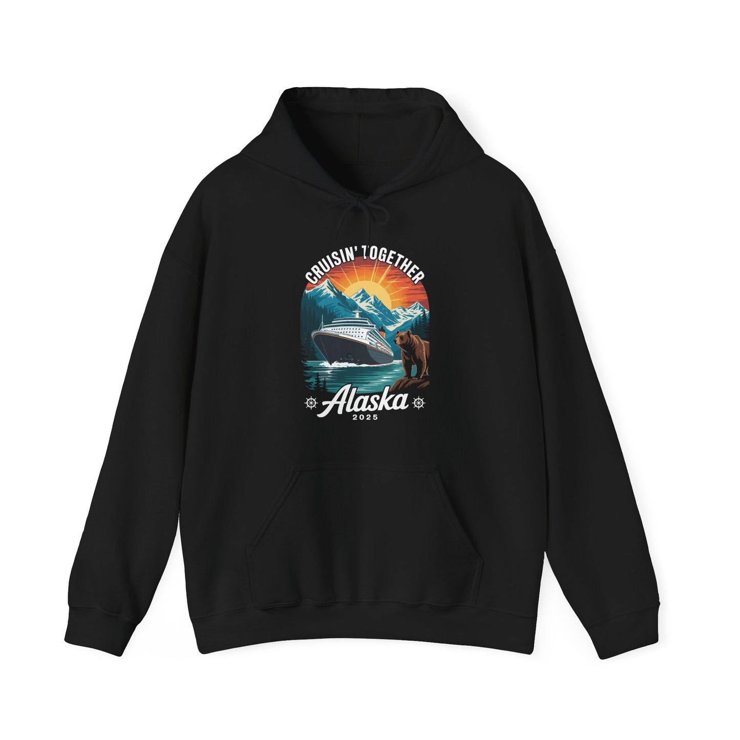 Cruisin Together Alaska 2025 Family Friend Alaska Cruise Hoodie