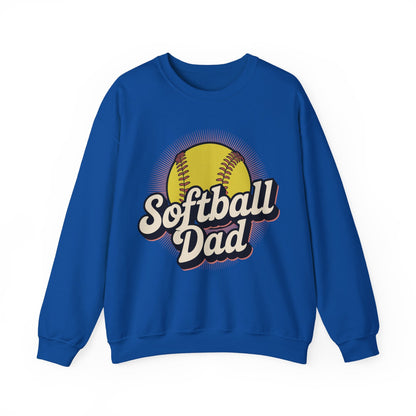 Funny Fathers Day Softball Dad Gift From Daughter Son Wife Sweatshirt