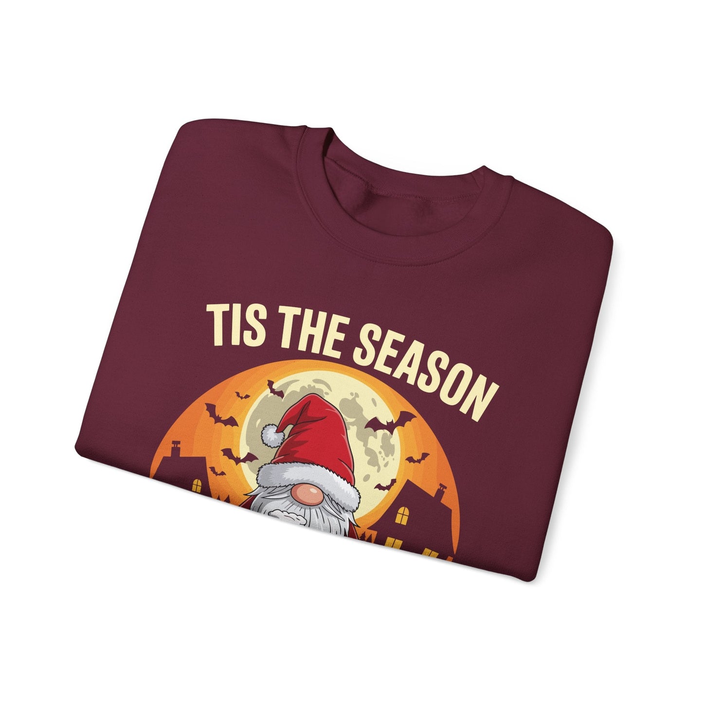 Happy Hallothanksmas Halloween Thanksgiving Merry Christmas Sweatshirt