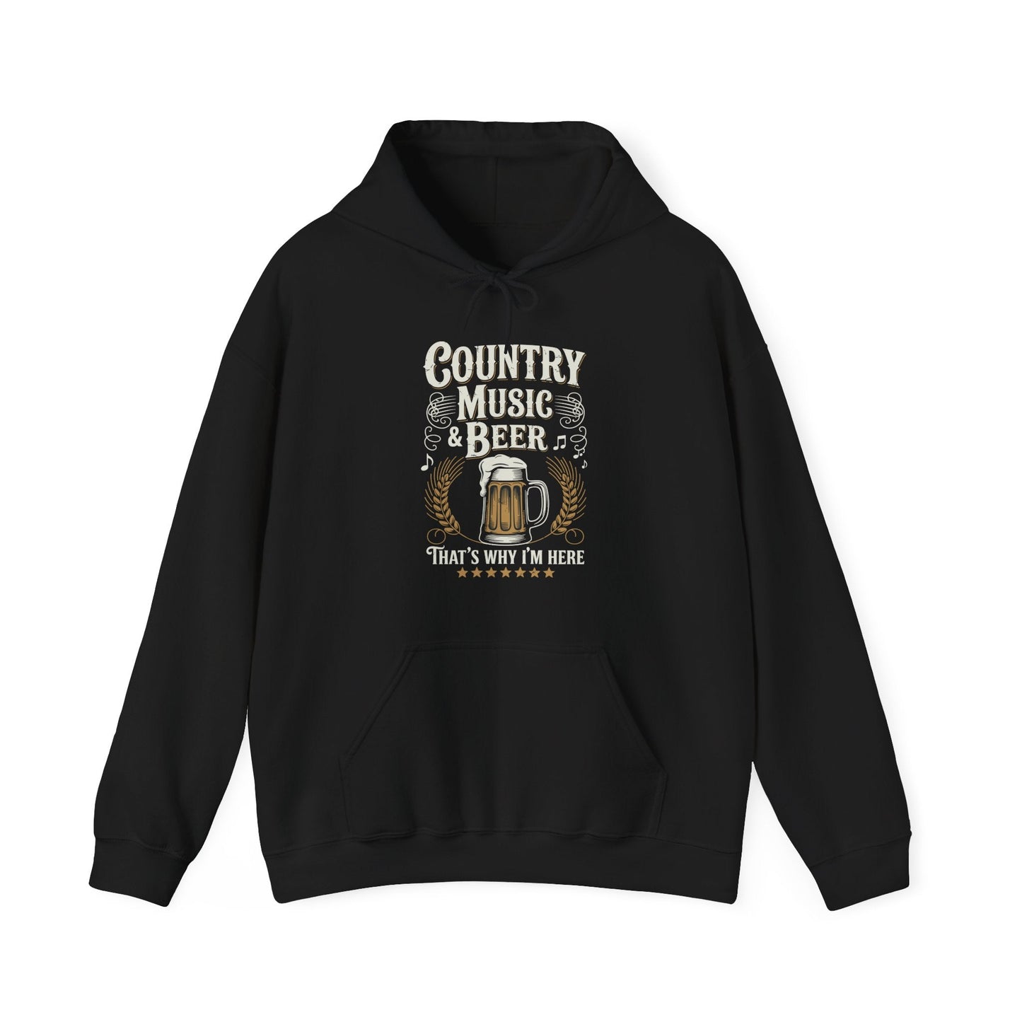 Vintage Country Music and Beer That's Why I'm Here Legends Hoodie