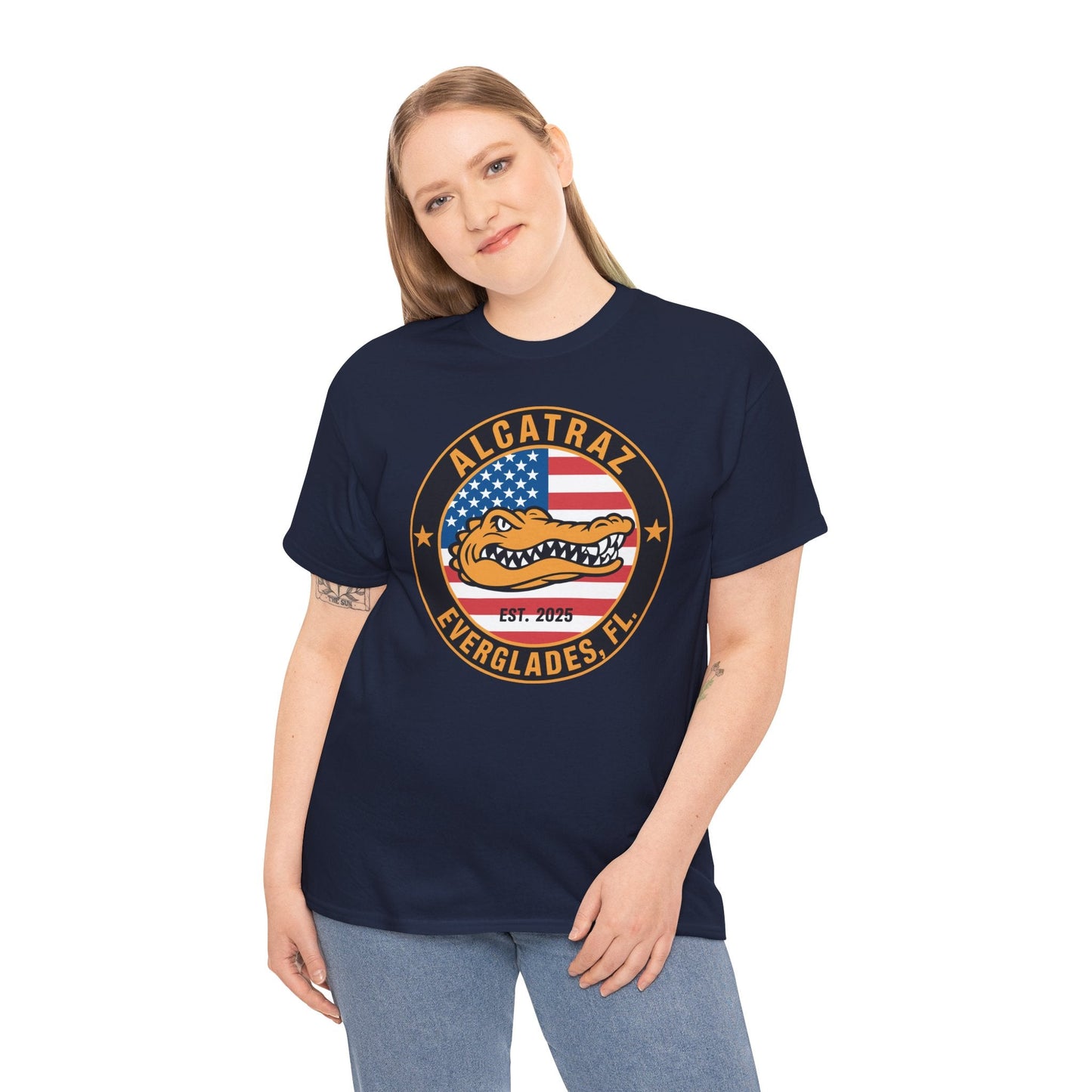 Retro Alcatraz Everglades FL EST 2025 T-Shirt