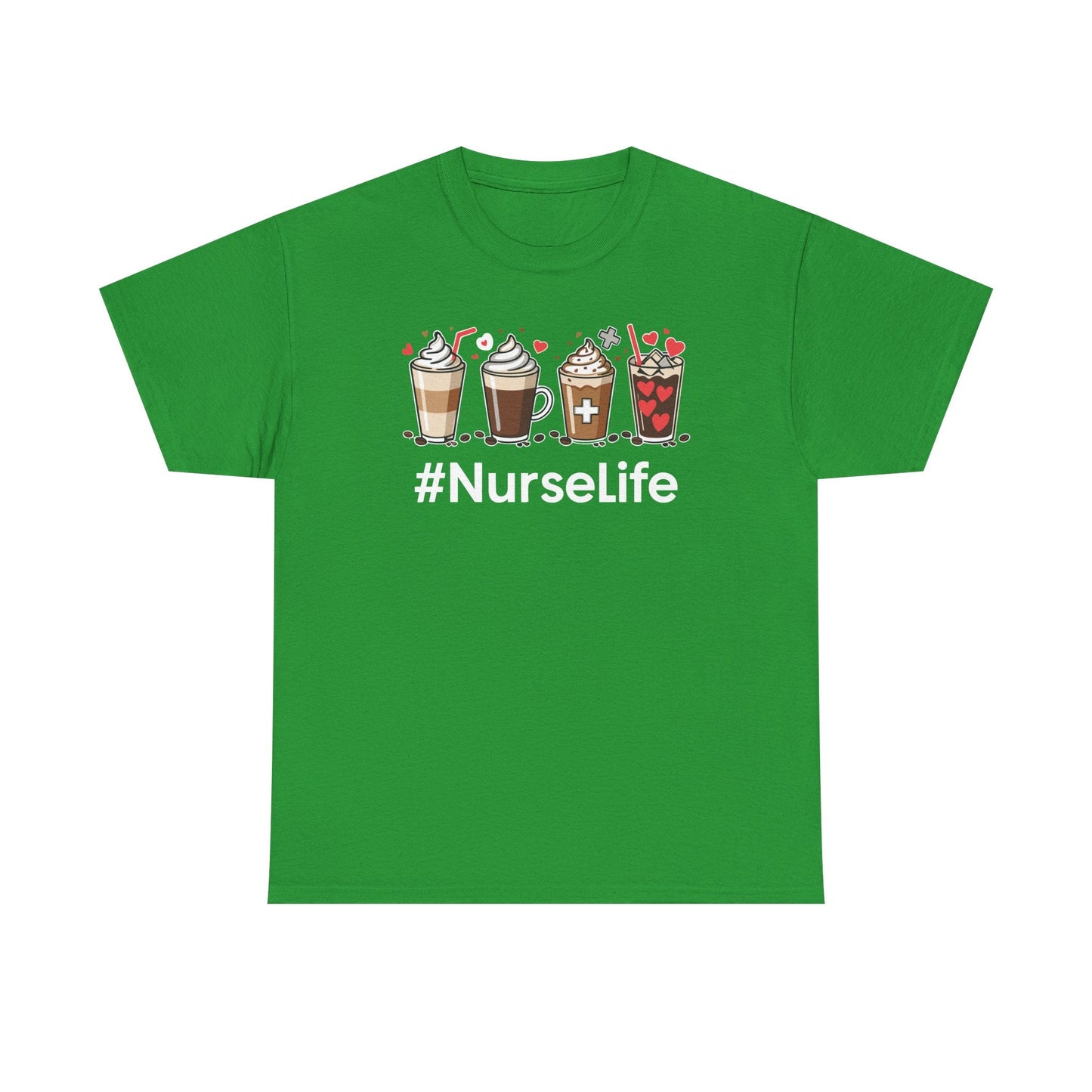 Nurse Life Funny Coffee Nurses Fuel Registered Nurse Medical T-Shirt
