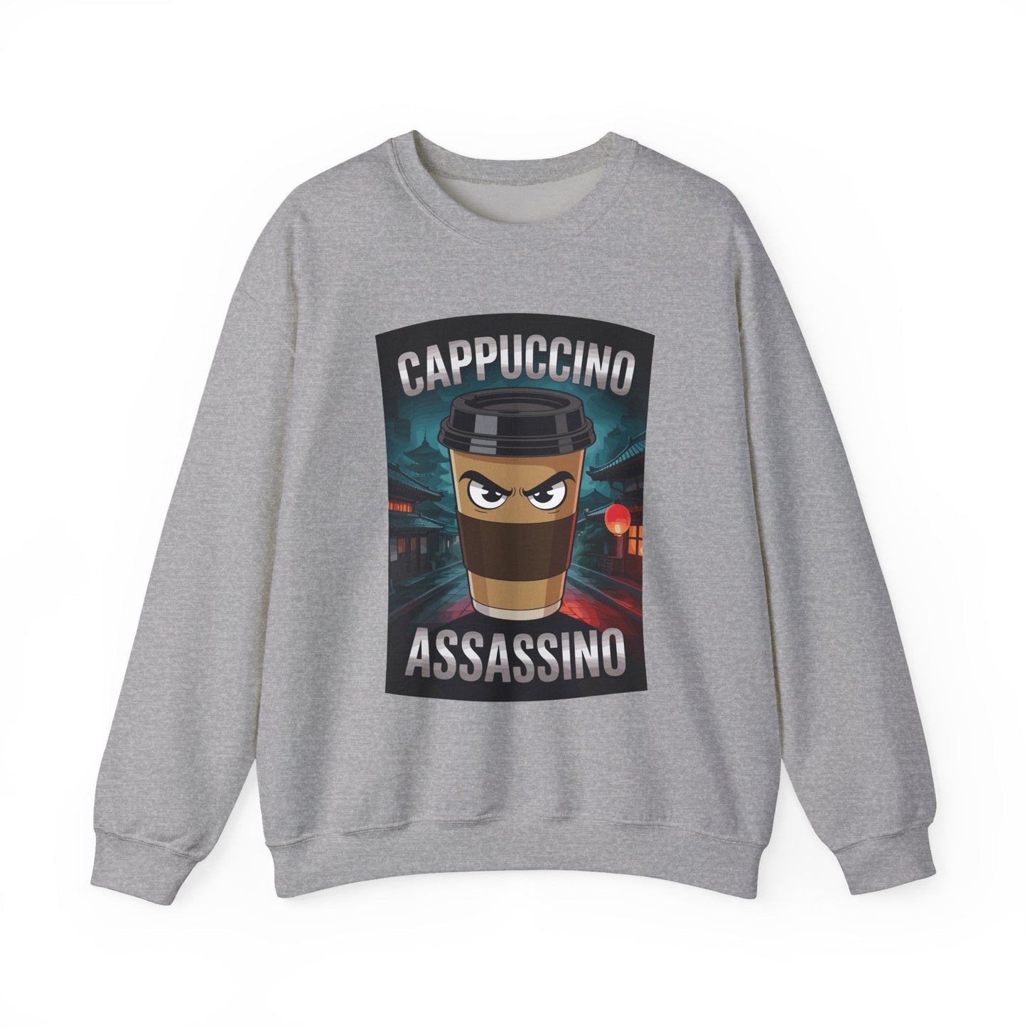 Cappuccino Assassino Coffee Lovers Italian Brainrot Meme Sweatshirt