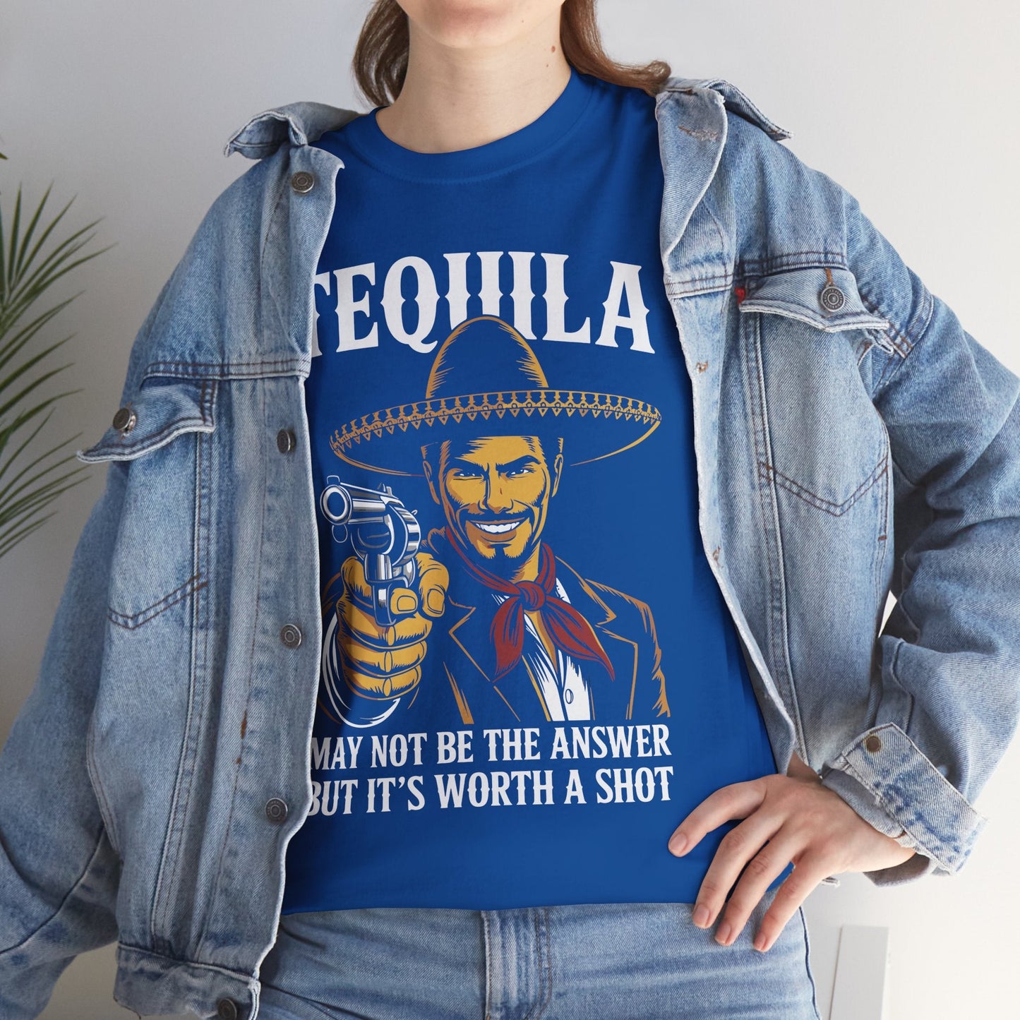 Tequila May Not Be The Answer But It's Worth A Shot T-Shirt