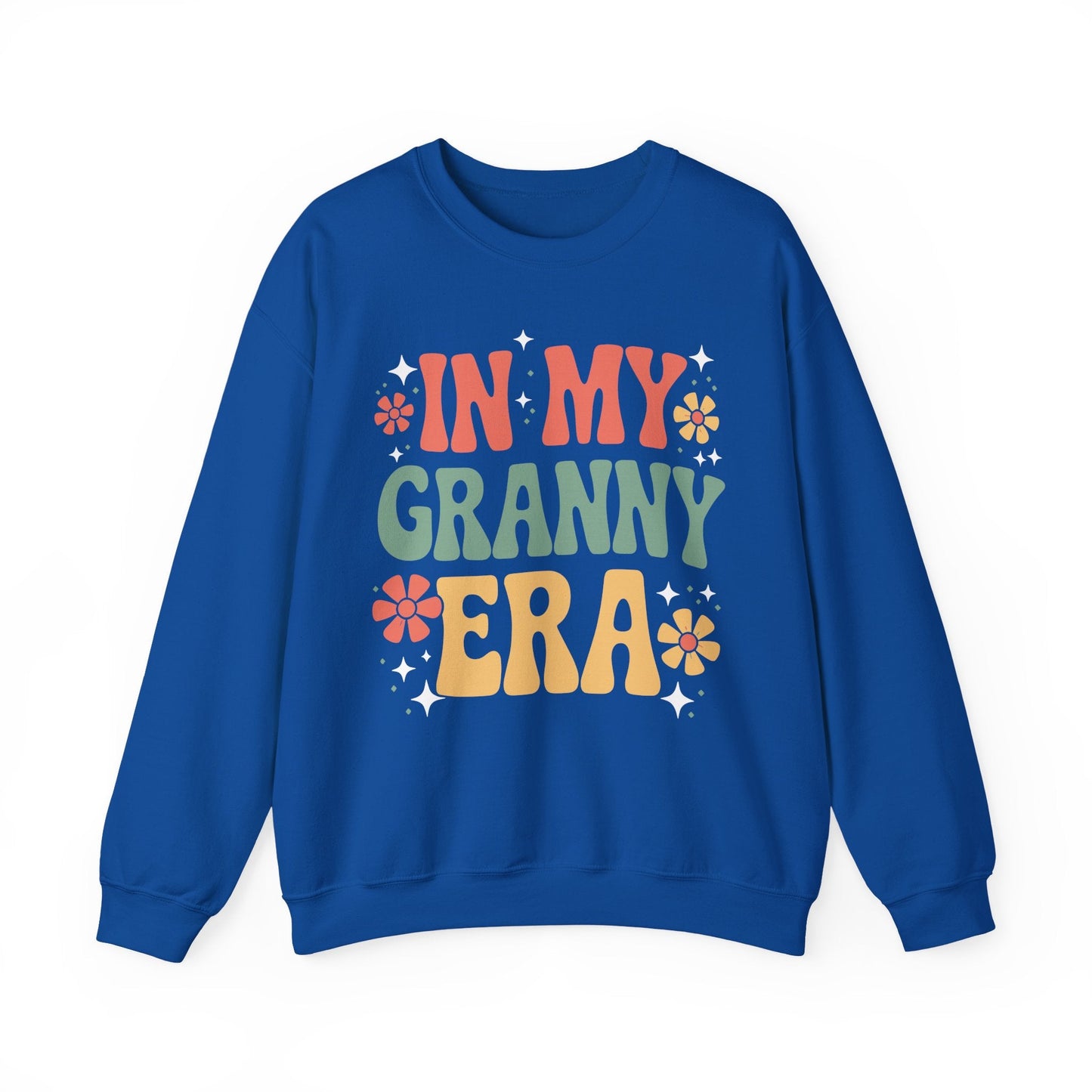 In My Granny Era Funny Sarcastic Groovy Retro Mothers Day Sweatshirt
