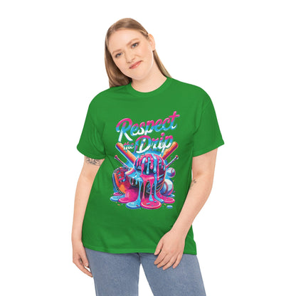 Baseball Drip For Boys Ice Cream Respect The Drip Baseball T-Shirt