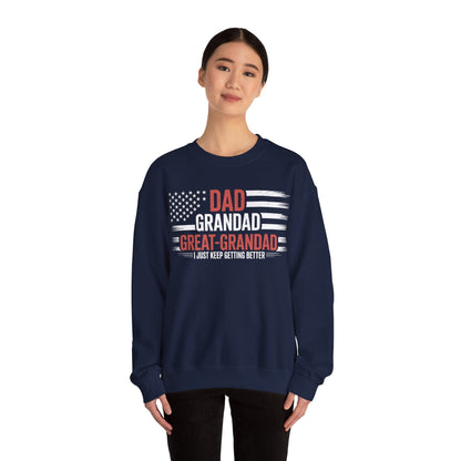 Gifts for Grandpa from Grandkids Dad Grandad Great Grandad Sweatshirt