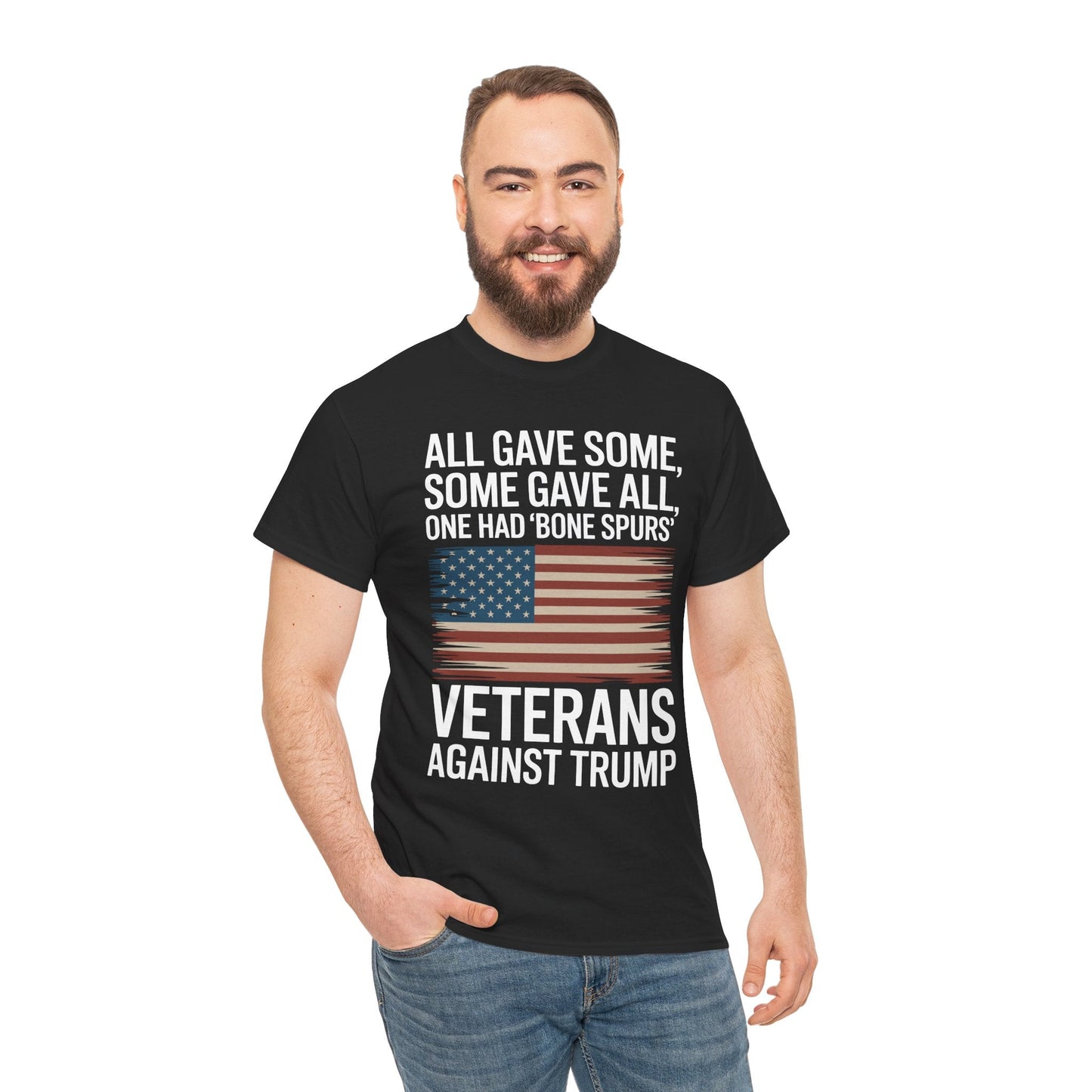Veterans Against Trump Anti Trump Political Protest T-Shirt