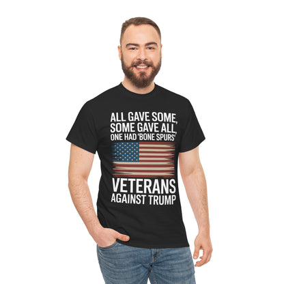 Veterans Against Trump Anti Trump Political Protest T-Shirt