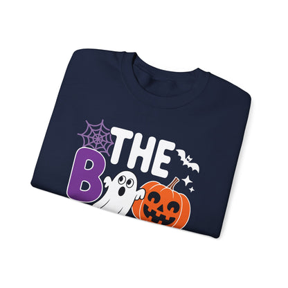 Halloween The Boo Crew Cute Ghost Spooky Family Matching Sweatshirt