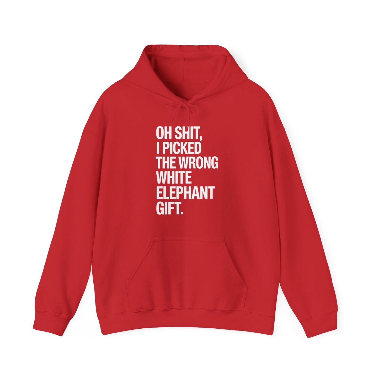 Oh Shit Funny White Elephant Gifts for Adults Under 15 20 Hoodie