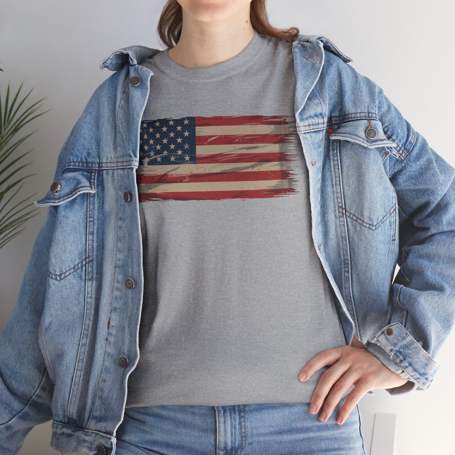 American Flag USA United States of America US 4th of July T-Shirt