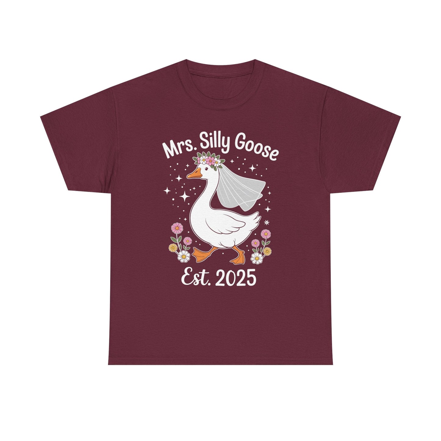 Mrs. Silly Goose Couple Matching Wedding Funny Bride to Be T-Shirt
