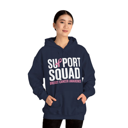 Breast Cancer Shirts Support Squad Breast Cancer Awareness Hoodie