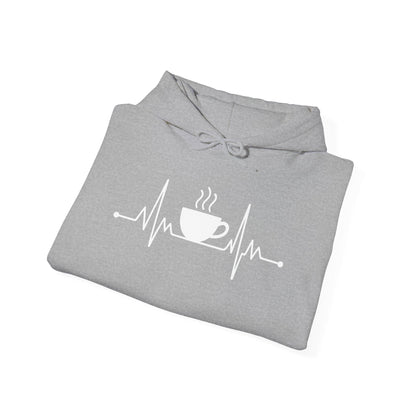 Coffee Heartbeat Drinking Coffee Hoodie