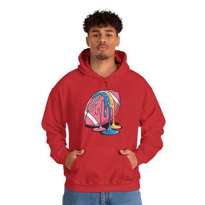 Football Drip For Lineman WR QB RB Ice Cream Sprinkles Hoodie