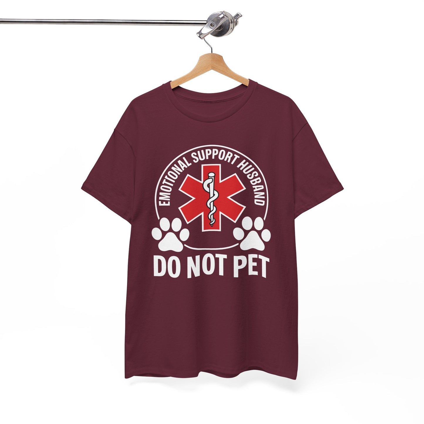 Emotional Support Husband Do Not Pet T-Shirt