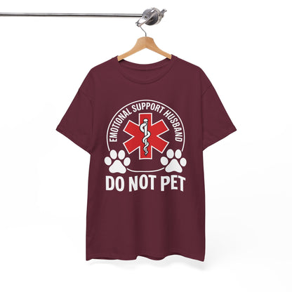 Emotional Support Husband Do Not Pet T-Shirt