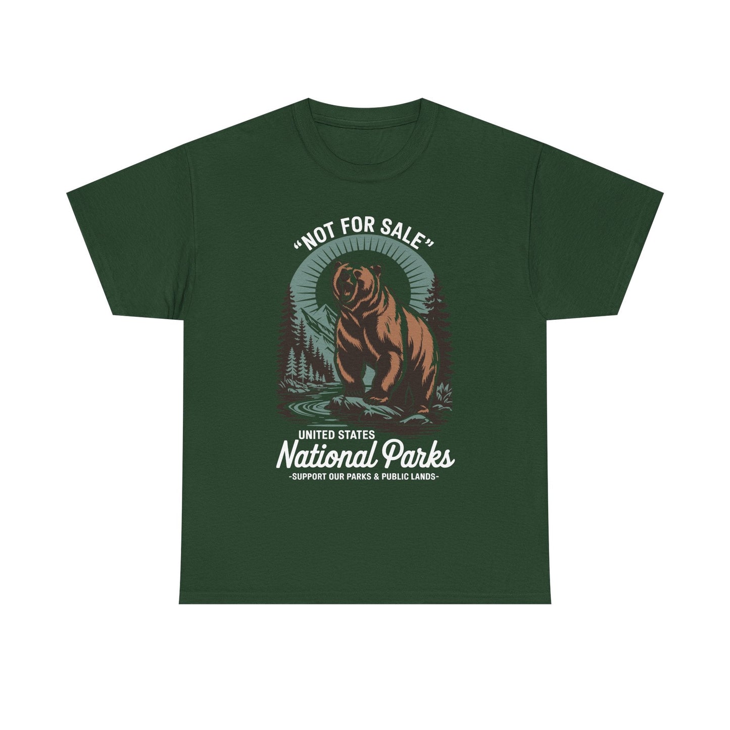 Not For Sale National Parks Support Our Parks & Public Lands T-shirt