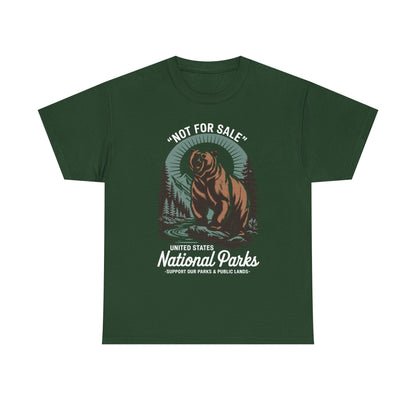 Not For Sale National Parks Support Our Parks & Public Lands T-shirt