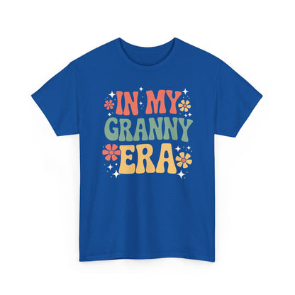 In My Granny Era Funny Sarcastic Groovy Retro Mothers Day T-Shirt