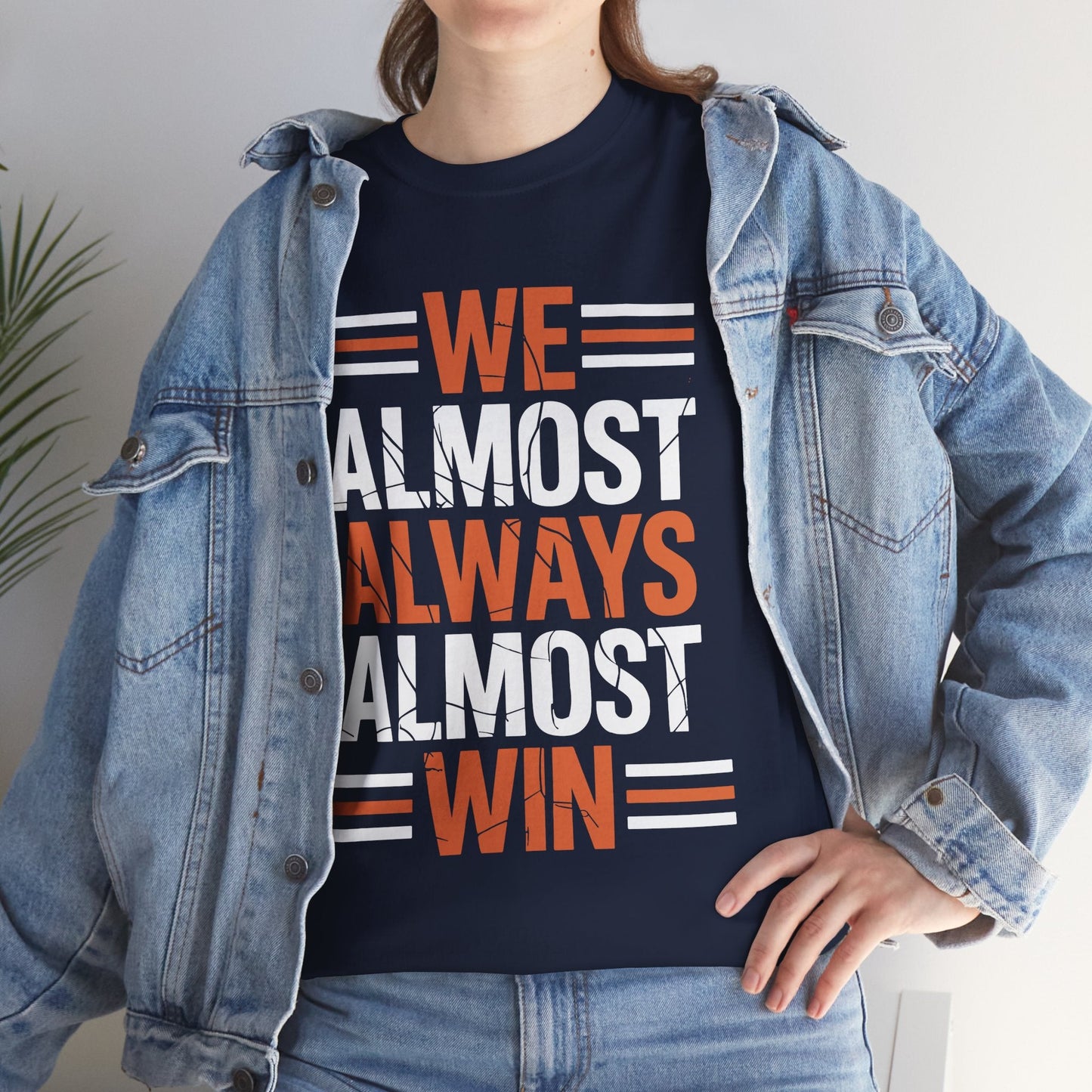 Funny Cleveland Throwback We Almost Always Almost Win Football Fans Lovers T-Shirt