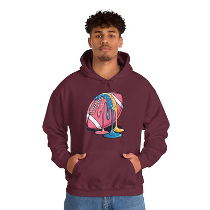 Football Drip For Lineman WR QB RB Ice Cream Sprinkles Hoodie