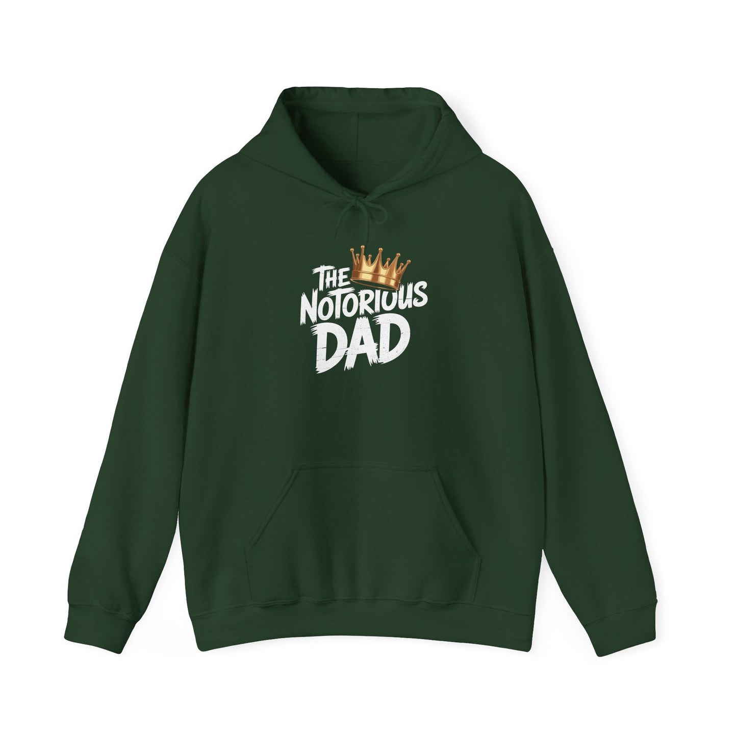 Old School Funny Hip Hop Fathers Day Notorious Dad Hoodie