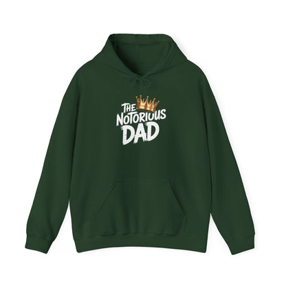 Old School Funny Hip Hop Fathers Day Notorious Dad Hoodie