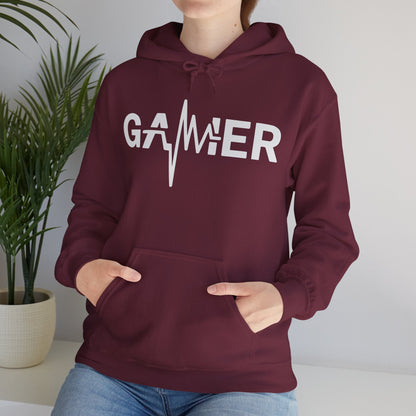 Gamer Heartbeat Video Games Graphic Hoodie
