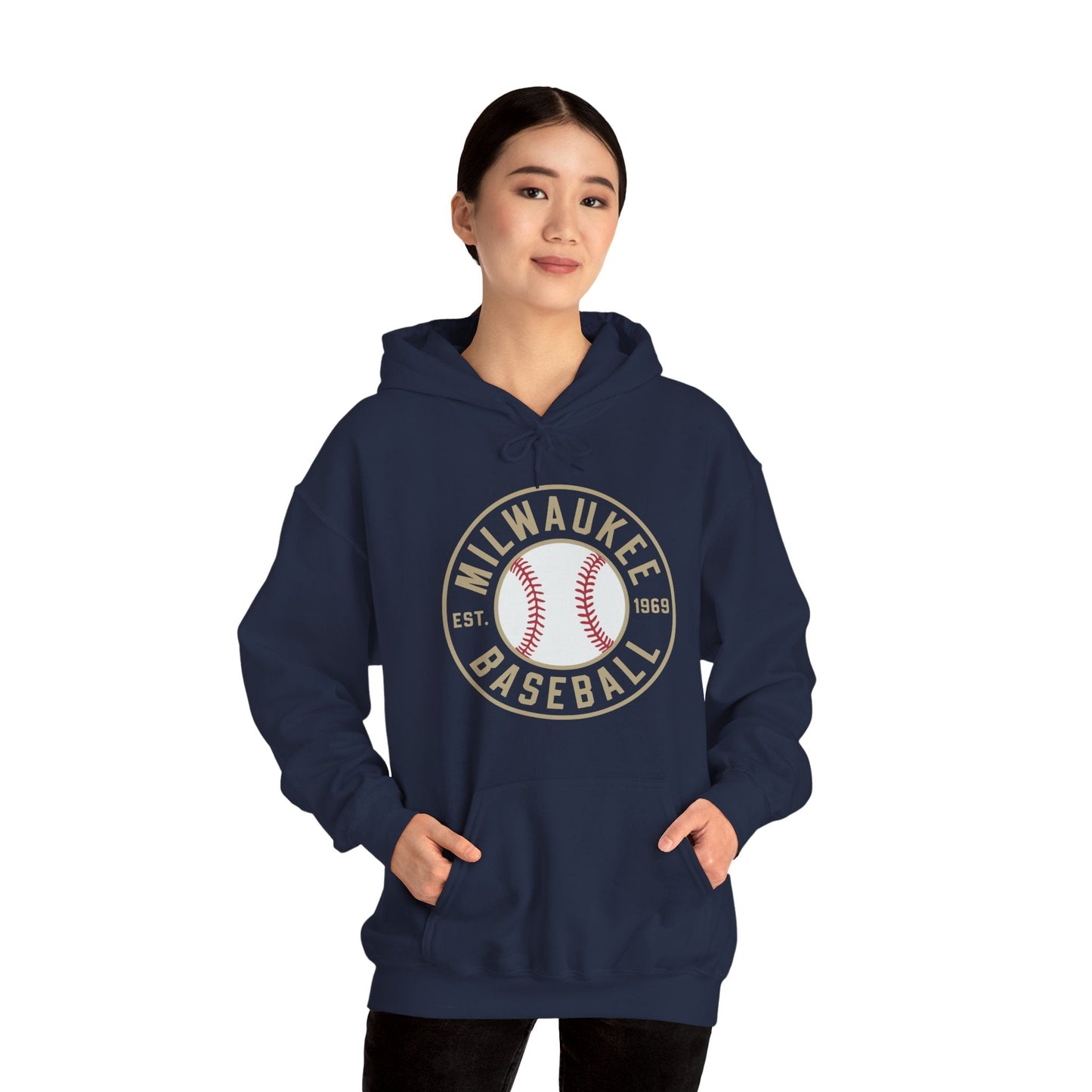 Home Run Tees Milwaukee Baseball Seventh Inning Stretch Gameday Fan Gear Hoodie