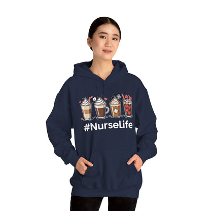 Nurse Life Funny Coffee Nurses Fuel Registered Nurse Medical Hoodie