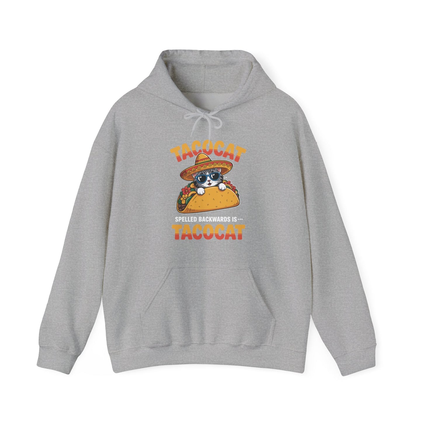 Tacocat Spelled Backwards Taco Cat Cinco De Mayo Hoodie Men Women