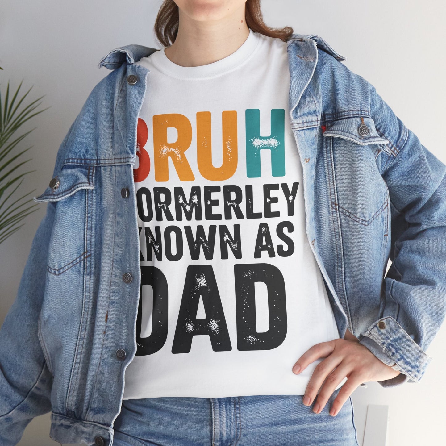 Bruh Formerly Known As Dad Funny Bruh Dad Fathers day T-Shirt