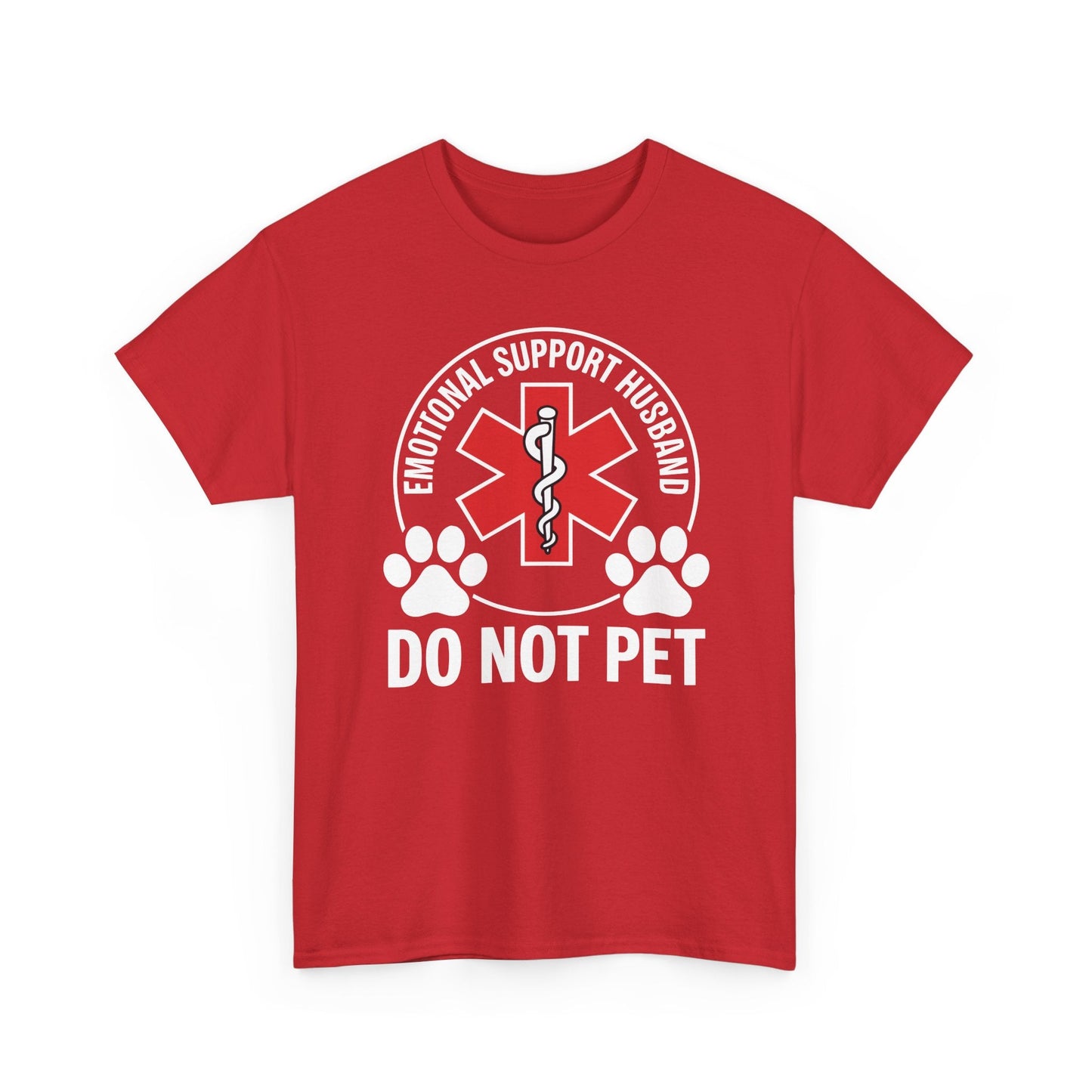 Emotional Support Husband Do Not Pet T-Shirt