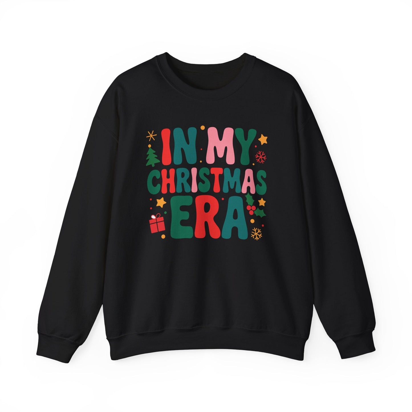 In My Christmas Era Cute Groovy Christmas Holiday Xmas Sweatshirt