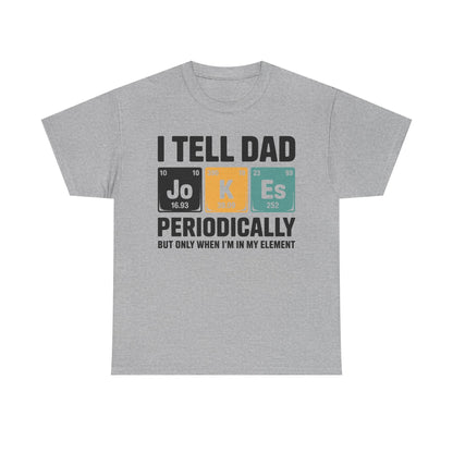 I Tell Dad Jokes Periodically Element Vintage Father's Day T-Shirt