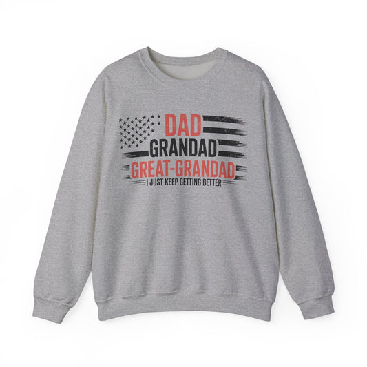 Gifts for Grandpa from Grandkids Dad Grandad Great Grandad Sweatshirt