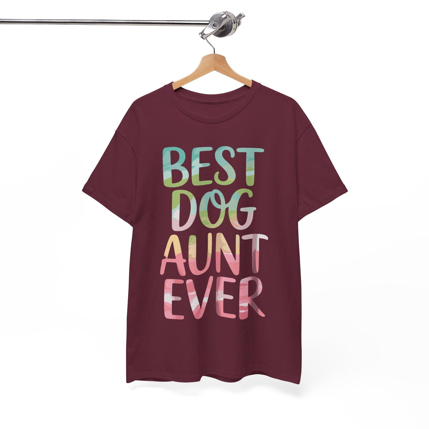 Best Dog Aunt Ever Shirt Women Dog Lover Auntie Mothers Day T-Shirt