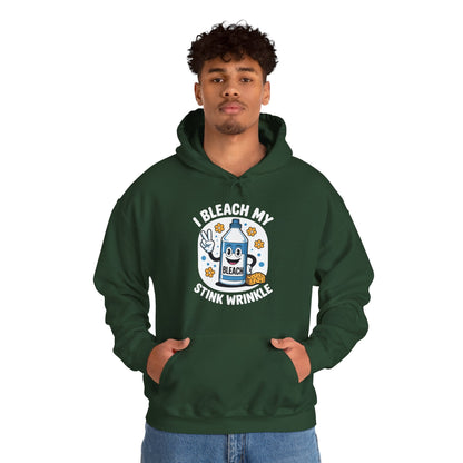I Bleach My Stink Wrinkle Funny Sarcastic embarrassing Meme Hoodie