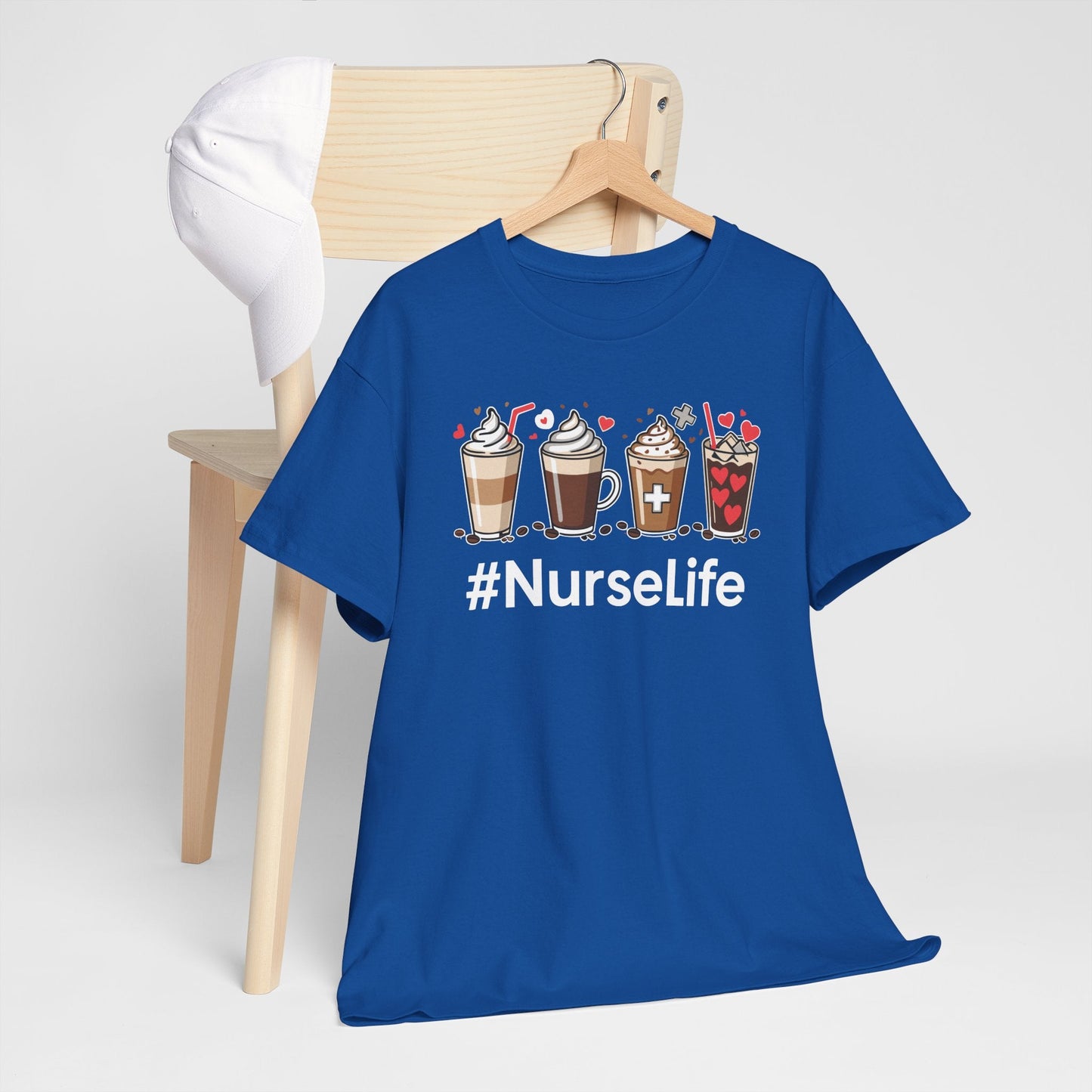 Nurse Life Funny Coffee Nurses Fuel Registered Nurse Medical T-Shirt