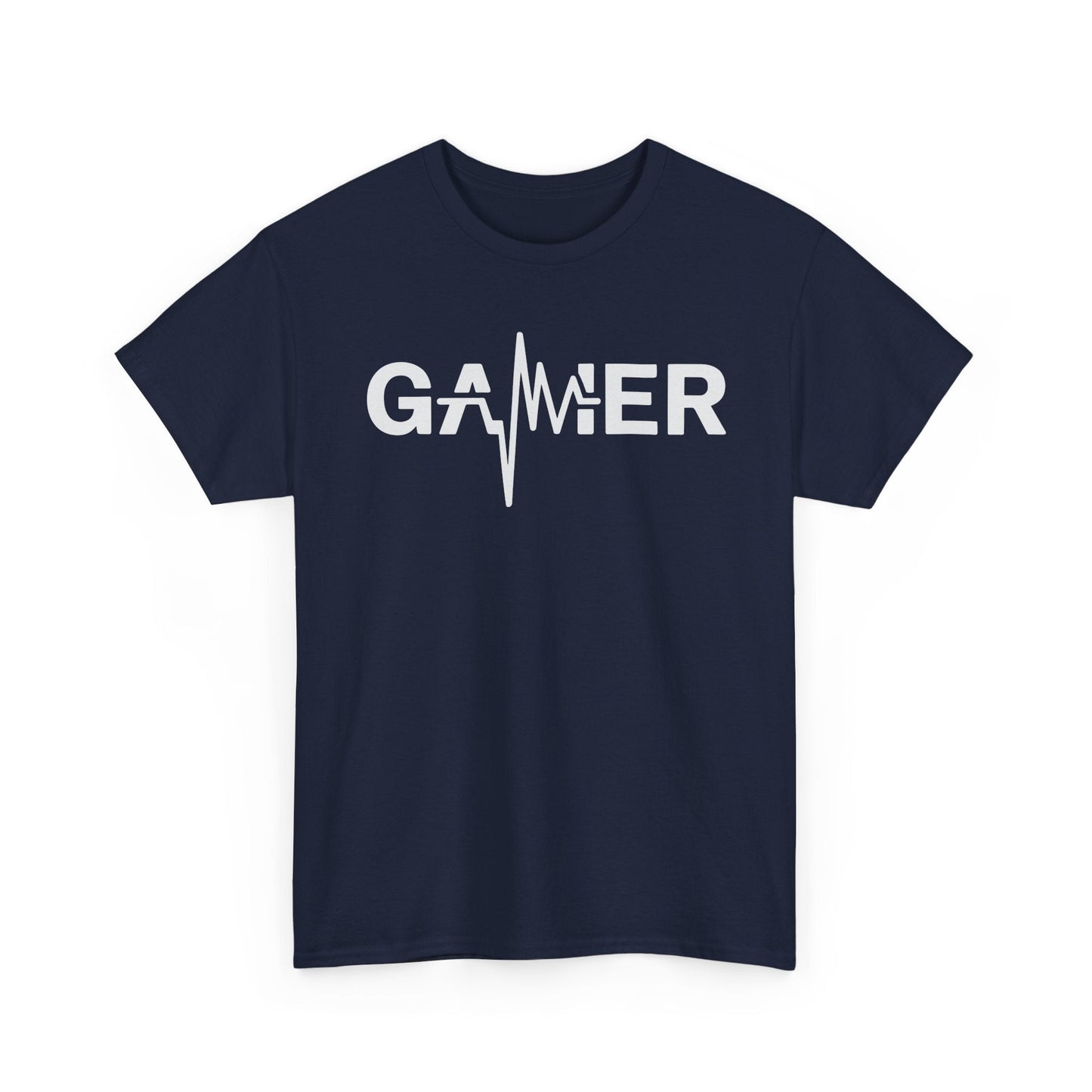 Gamer Heartbeat Video Games Graphic T-Shirt