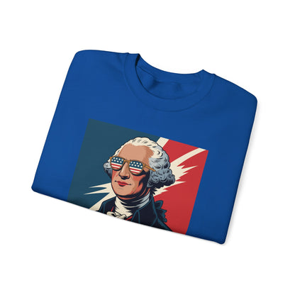 4th Of July 2025 George Washington Bruh. Meme Patriotic Sweatshirt